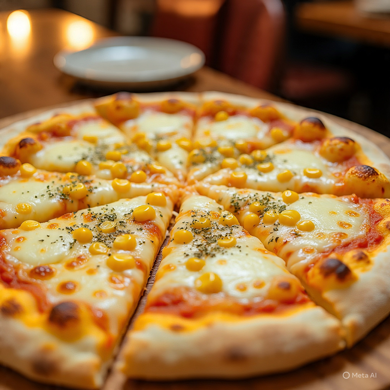 Cheese  Corn Pizza 