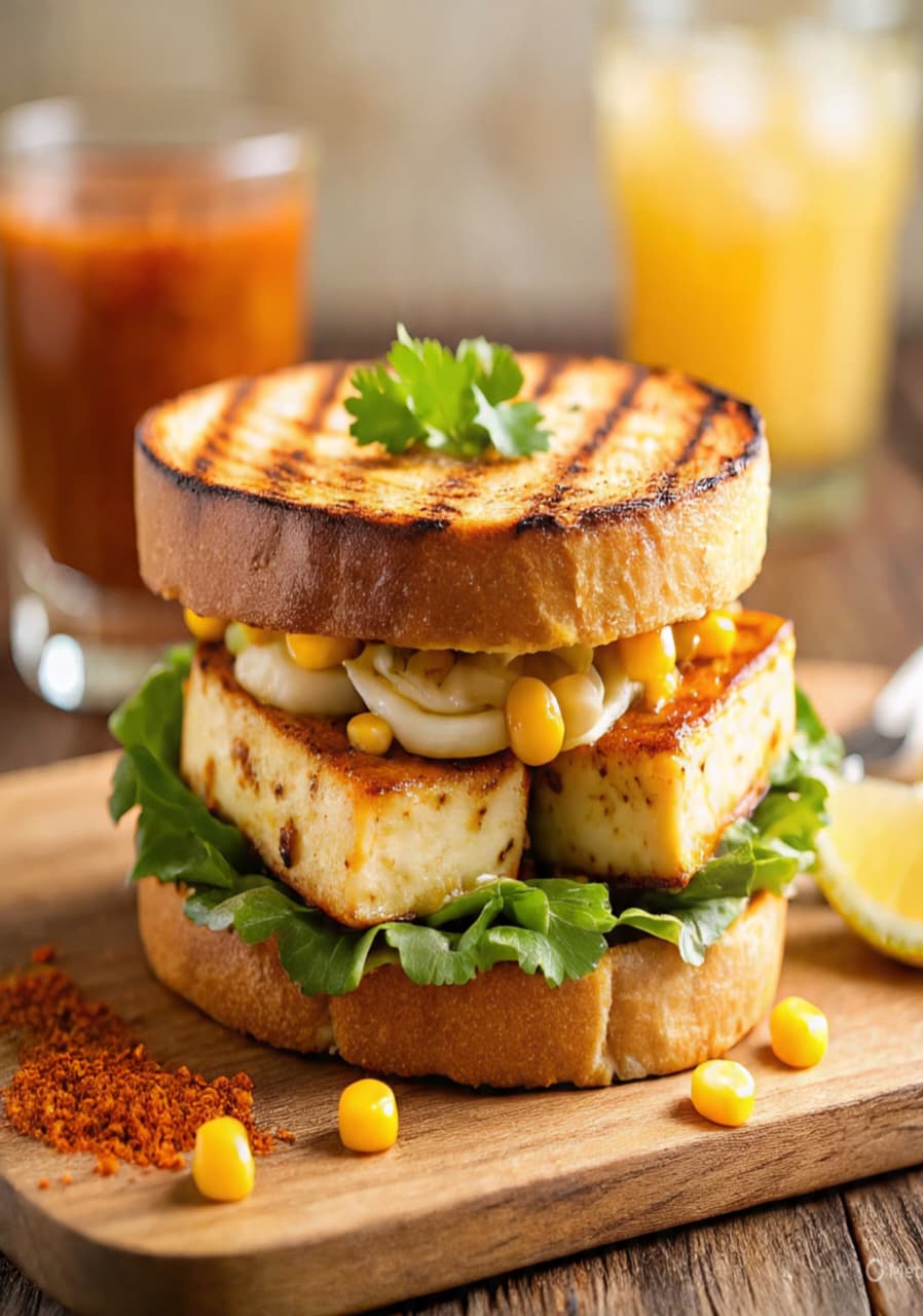 Cheese Paneer Corn Pizza 